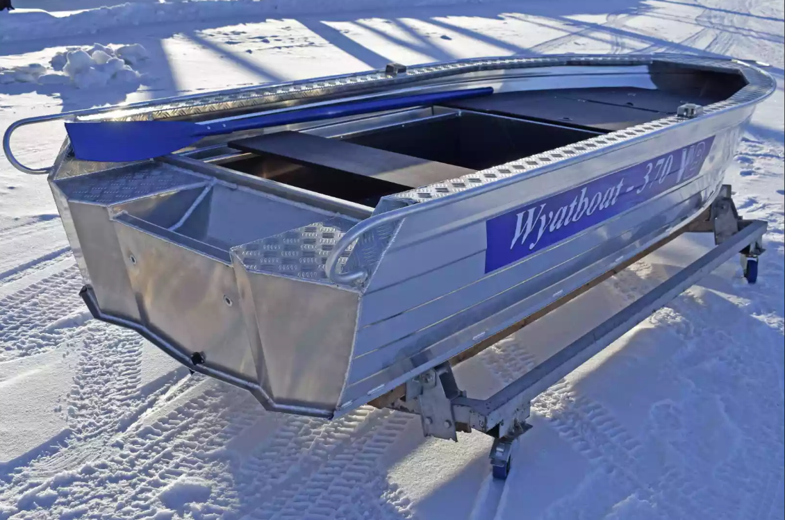Алюминиевая лодка Wyatboat-370 Р FISH в Пскове
