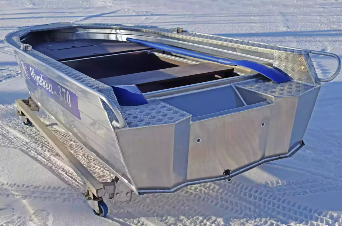 Алюминиевая лодка Wyatboat-370 Р FISH в Пскове