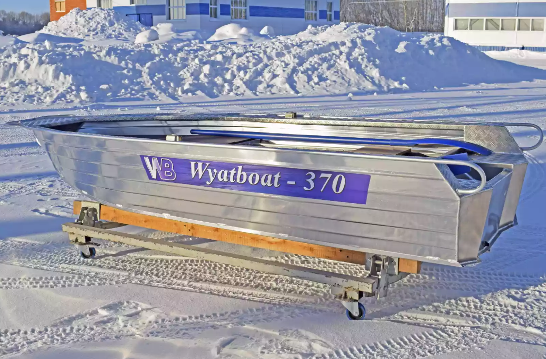 Алюминиевая лодка Wyatboat-370 Р FISH в Пскове