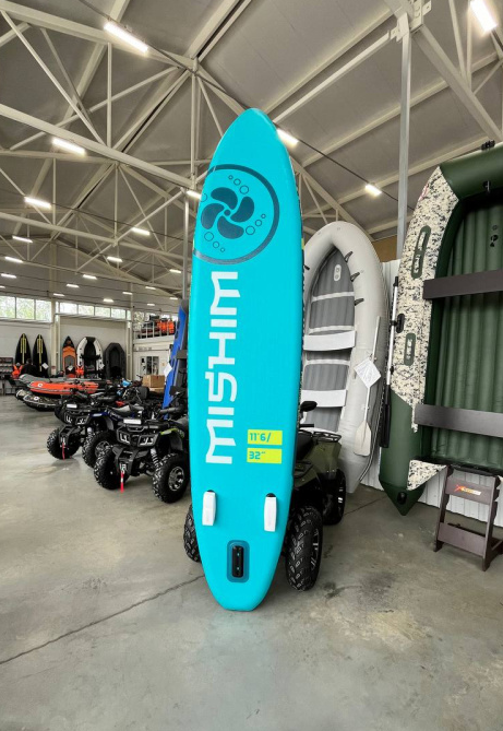 SUP (САП) Доска MISHIMO PRO-MAX Light Teal 11’ (335см) в Пскове