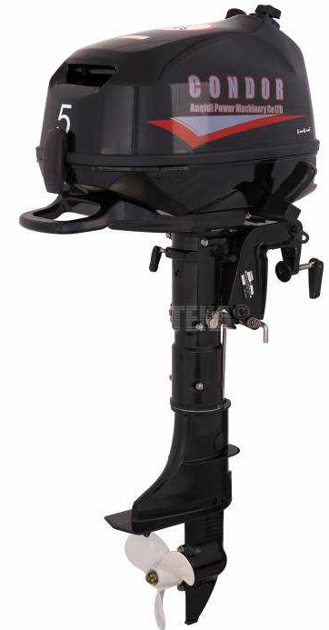 Лодочный мотор Condor F5HS без бака 12 л. в Пскове
