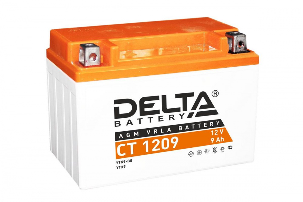 Аккумулятор Delta CT 1209 (12V / 9Ah) в Пскове