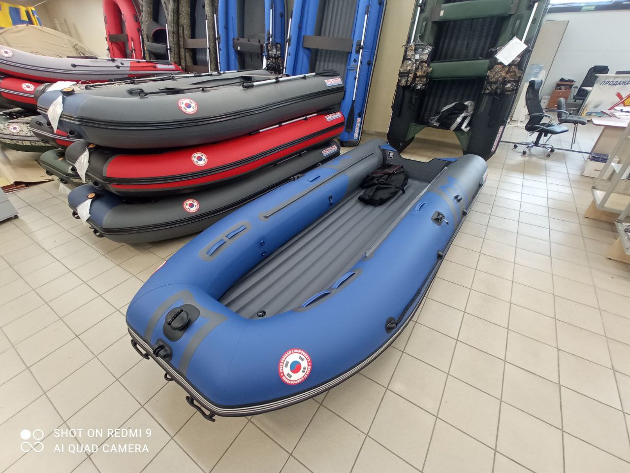 Лодка MISHIMO RIVER JET 460 под водомет в Пскове