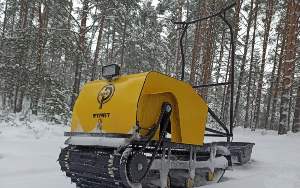Мотобуксировщик РЫБАК СТАРТ Lifan 15 л.с. (металлический капот) в Пскове