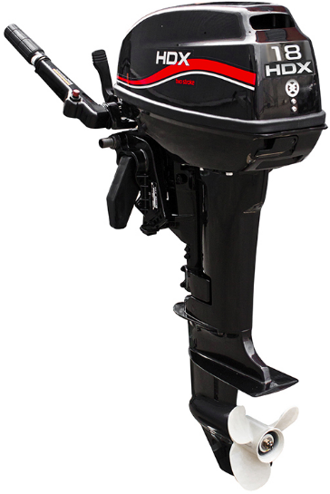 Лодочный мотор 2-х тактный HDX R series TE 18 BMS в Пскове