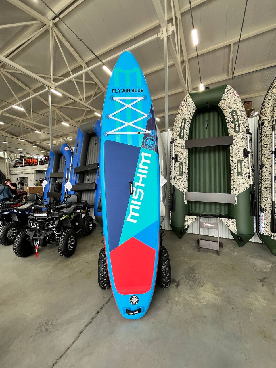 SUP (САП) Доска MISHIMO FLY AIR BLUE 10,8’ (330см) в Пскове