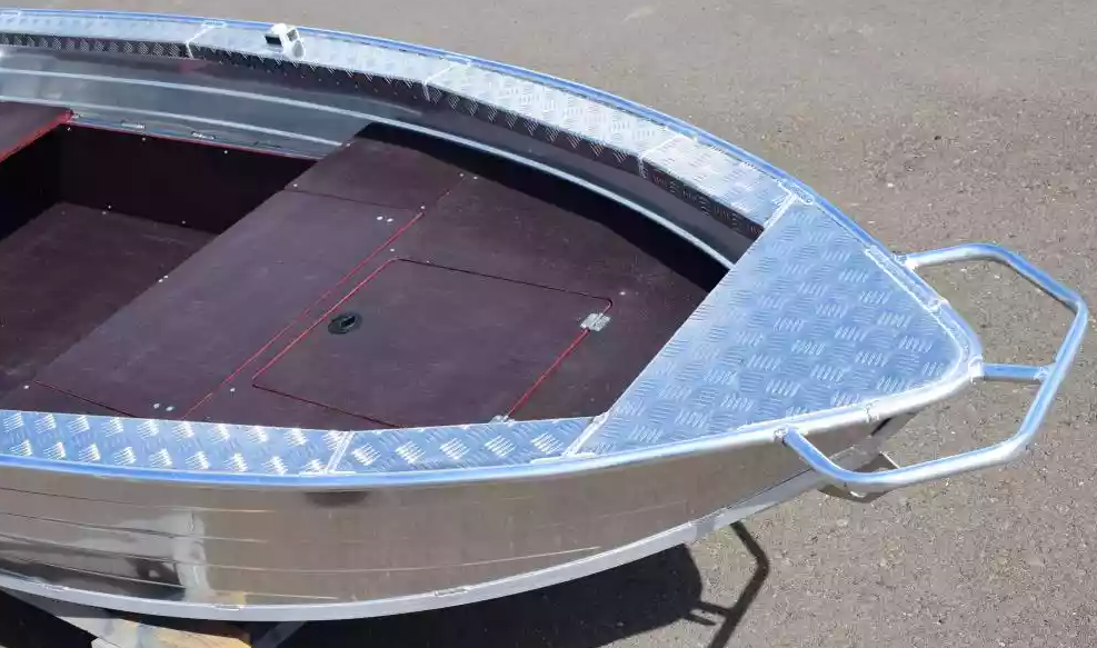 Алюминиевая лодка Wyatboat-390Р Fish в Пскове