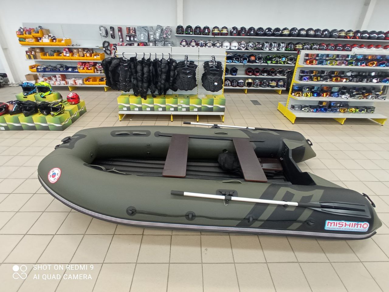 Лодка MISHIMO RIVER JET 460 под водомет в Пскове
