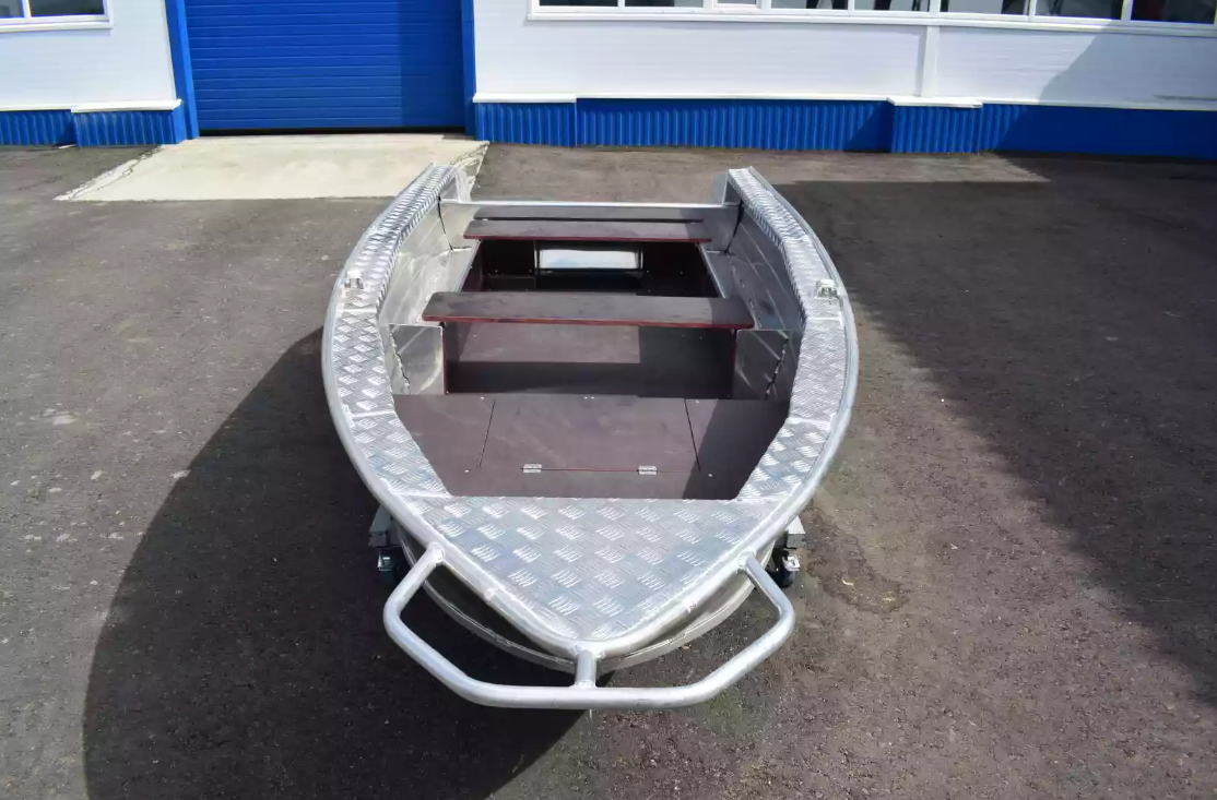 Алюминиевая лодка Wyatboat-390Р Увеличенный борт в Пскове