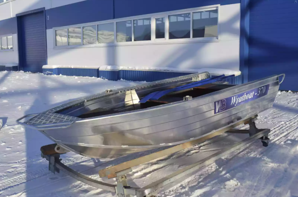 Алюминиевая лодка Wyatboat-370 Р в Пскове