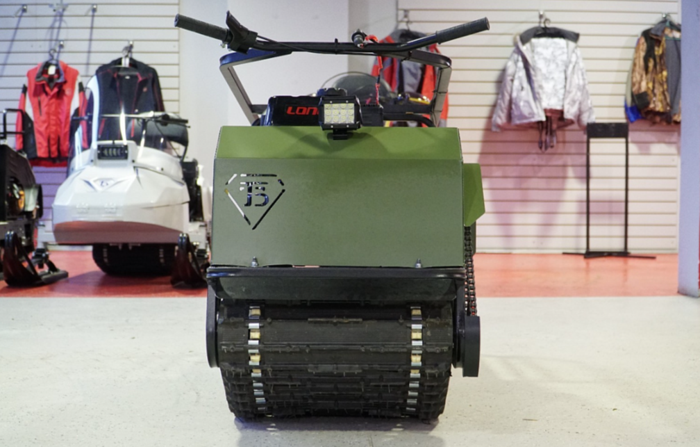 Мотобуксировщик Бурлак ХОЗЯИН-2 в Пскове