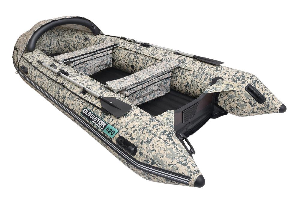 НАДУВНАЯ ЛОДКА GLADIATOR E450PRO в Пскове