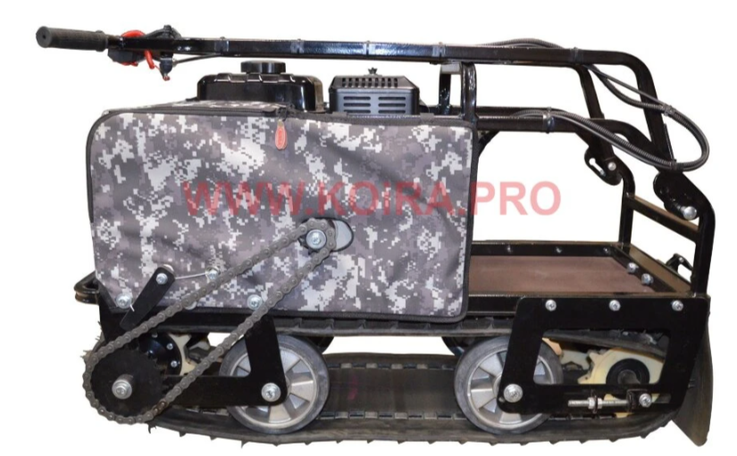 Мини мотобуксировщик КОЙРА "Вжик" (107 см) 7 л/с с ручным стартером в Пскове