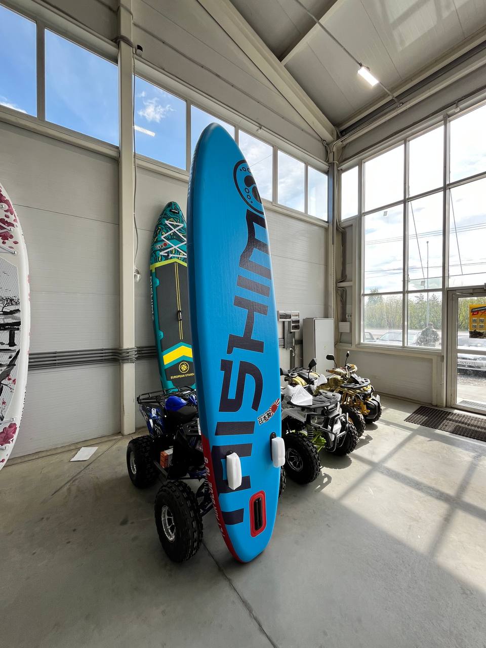 SUP (САП) Доска MISHIMO FLY AIR BLUE 10,8’ (330см) в Пскове