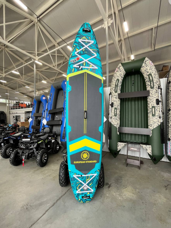 SUP (САП) Доска MISHIMO PRO-MAX Light Teal 11’ (335см) в Пскове