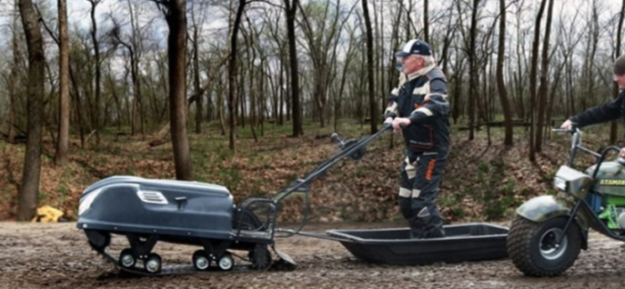 Мотобуксировщик LEBEDEV MOTORS LVR500 в Пскове