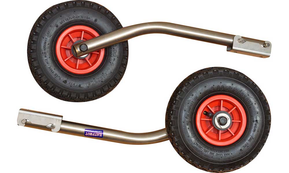 Транцевые колеса модульные удлиненные из нержавеющей стали в Пскове