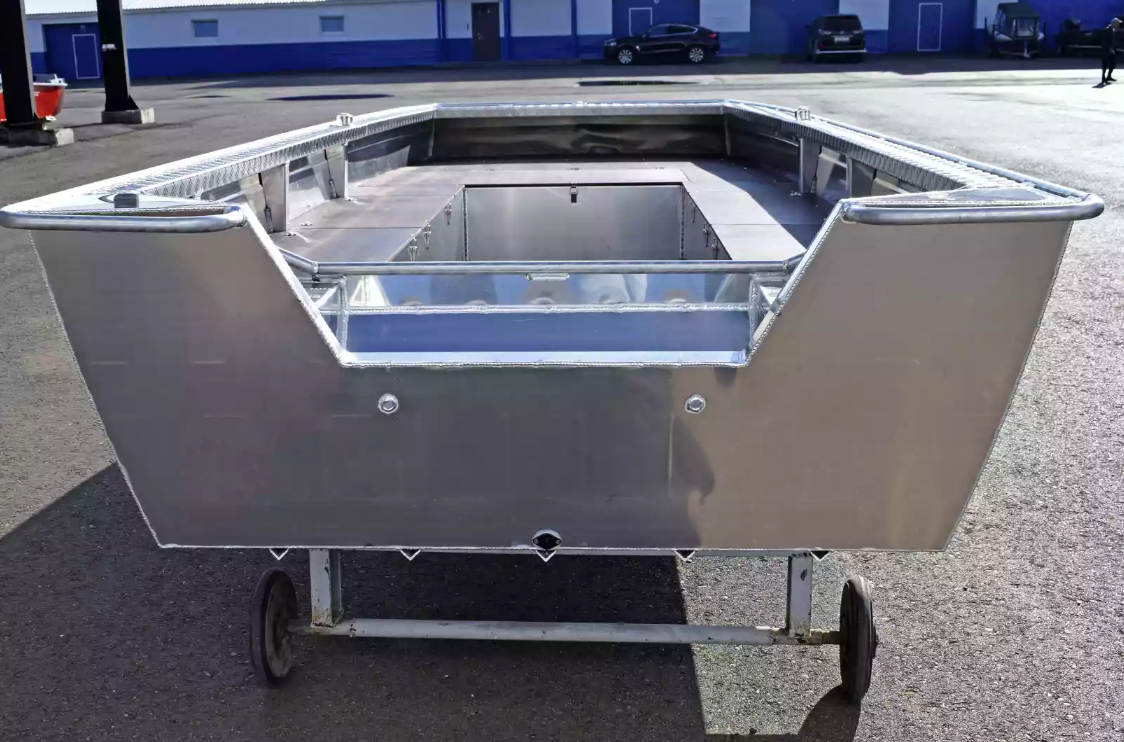 Алюминиевая лодка Wyatboat-490 Jonboat в Пскове