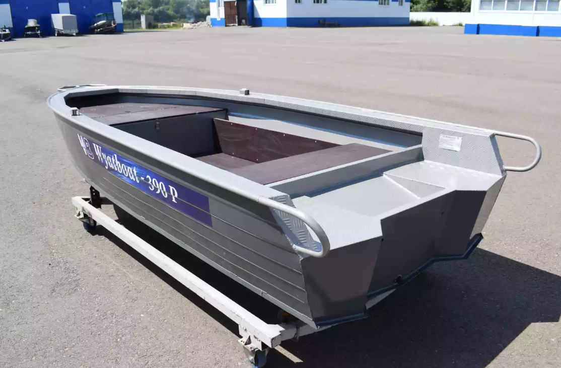 Алюминиевая лодка Wyatboat-390Р Fish в Пскове