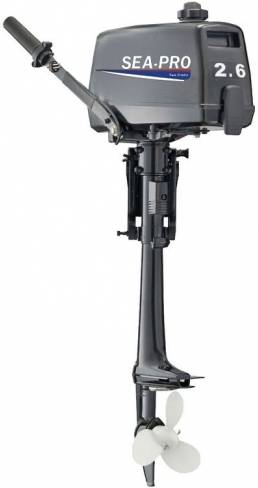 Лодочный мотор SEA-PRO Т 2.6S c газом на румпеле в Пскове