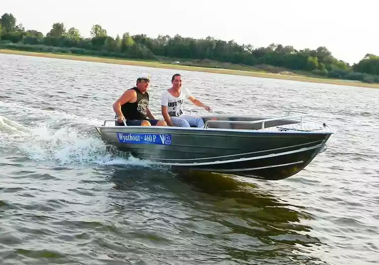 Алюминиевая лодка Wyatboat-460 P в Пскове