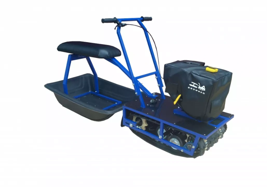 Мини-мотобуксировщик Альбатрос-М с фарой в Пскове