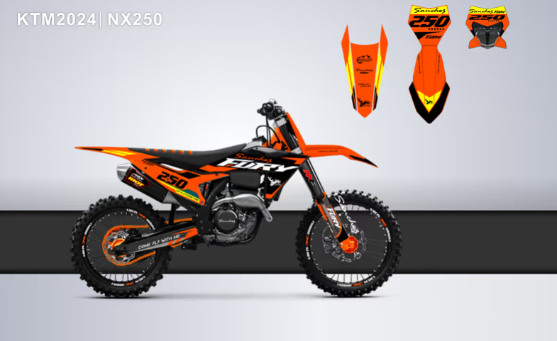Кроссовый мотоцикл Sanchez Fury NX250 в Пскове