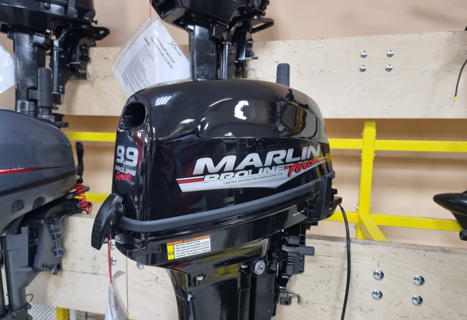 КОМПЛЕКТ Лодка MISHIMO PRO 350 + ЛОДОЧНЫЙ МОТОР MARLIN MP 9.9 (20) AMHS PRO в Пскове