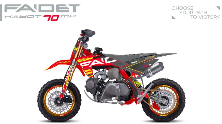 Питбайк FAIDET KAYOT 70 12/10 в Пскове