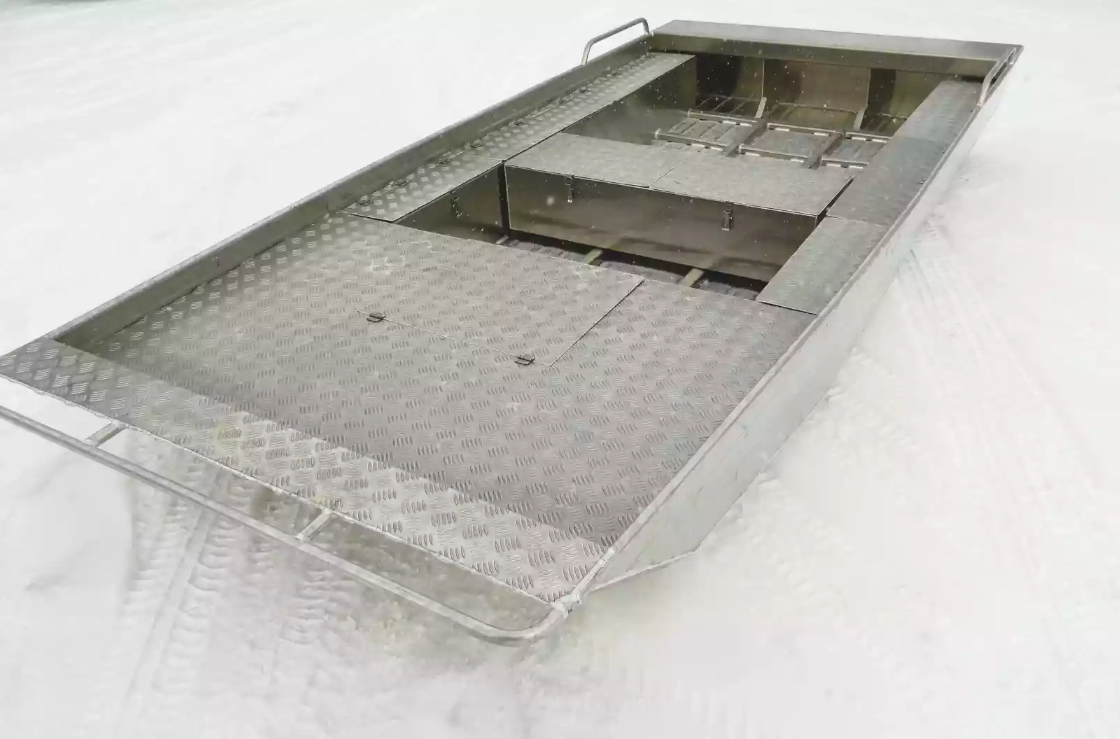 Алюминиевая лодка Wyatboat-390 Jonboat в Пскове