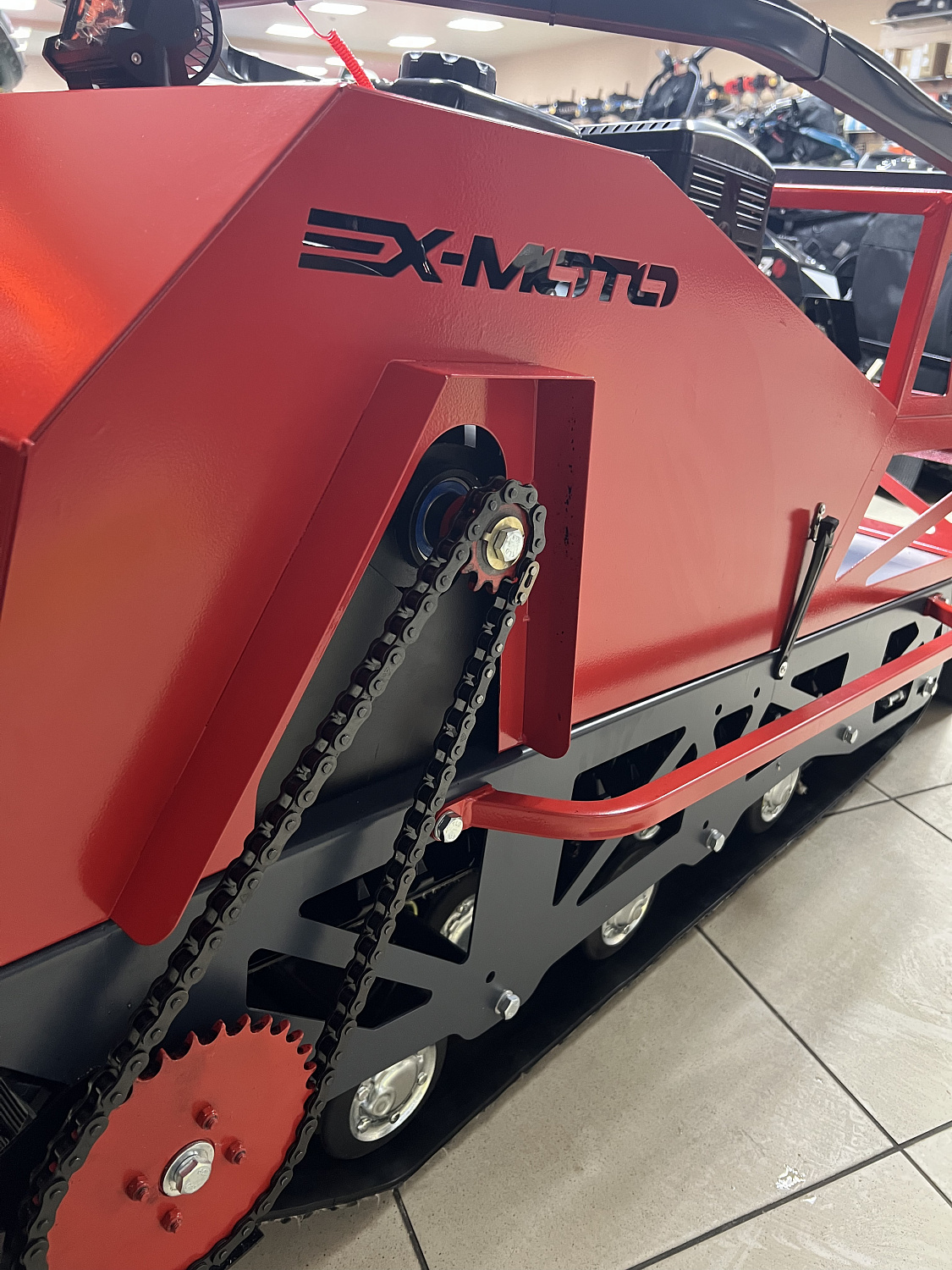 Мотобуксировщик EX-MOTO SNOWDOG S500 15л.с в Пскове