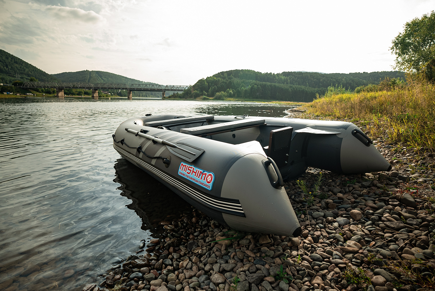 Лодка MISHIMO RIVER JET 390 под водомет в Пскове