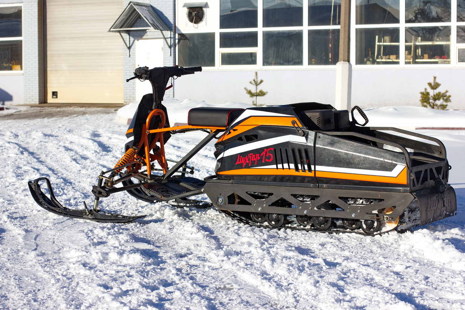 Мотобуксировщик IRBIS Мухтар 15 с лыжным модулем в комплекте в Пскове