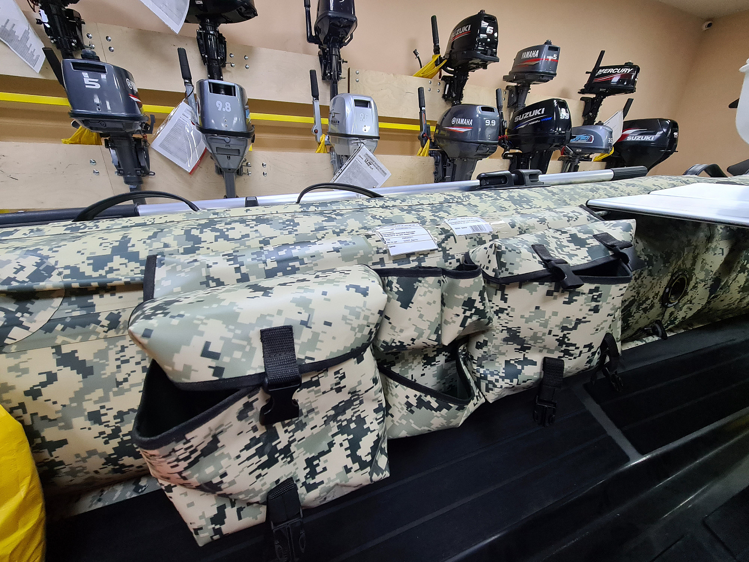 ОРГАНАЙЗЕР БОРТОВОЙ БОЛЬШОЙ ДЛЯ ЛОДОК ПВХ 70Х22,5Х12 СМ в Пскове