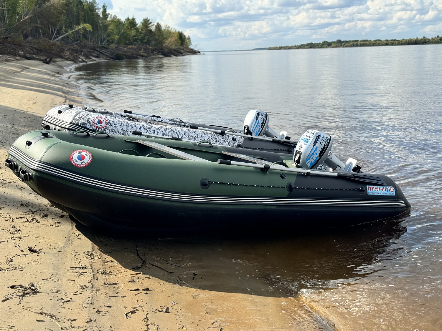 Лодка MISHIMO BIG FLOOR 440 в Пскове