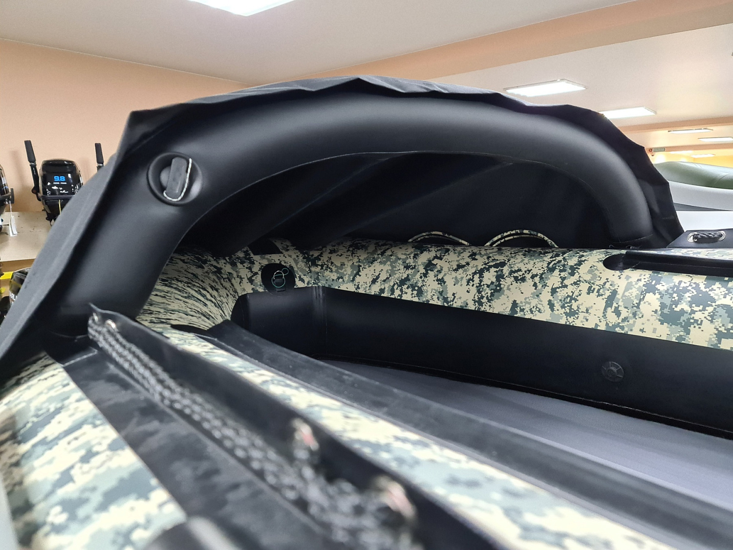 КОМПЛЕКТ НОСОВОГО ТЕНТА К ЛОДКЕ SMARINE SDP MAX 360 ЧЕРНЫЙ в Пскове