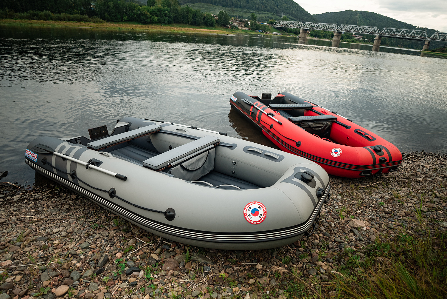 Лодка MISHIMO RIVER JET 390 под водомет в Пскове